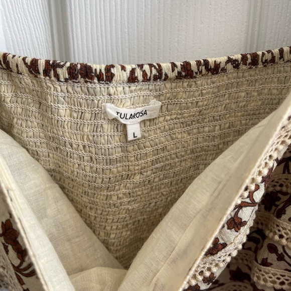 Revolve Tularosa James Top in Priya Camel Floral - Picture 7 of 8